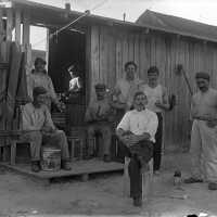 Cooks Peeling Potatoes at Pigeon Key