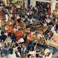 A float in the parade.