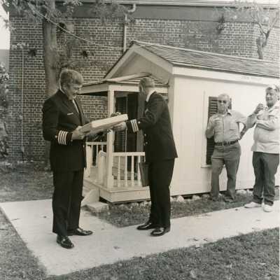 U.S. Navy Ceremony at Fort East Martello