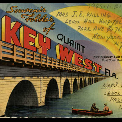 Souvenir Folder of Quaint Key West, Fla.