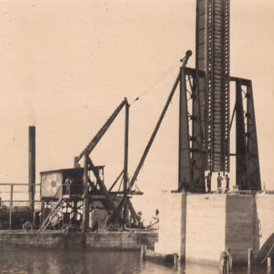 Bahia Honda bridge construction