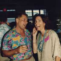 Dennis Beaver and Rita Troxel at the Fantasy Fest Sponsor appreciation party.
