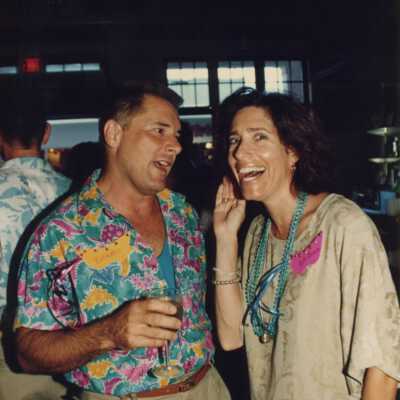 Dennis Beaver and Rita Troxel at the Fantasy Fest Sponsor appreciation party.