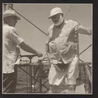 Ernest Hemingway and Gregorio Fuentes