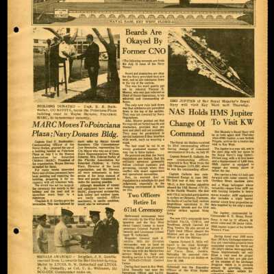 'Key Outpost' Newspaper: Copyright: @ Key West Art & Historical Society; Origformat: Print-Photographic