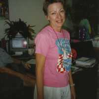 An unknown woman.
