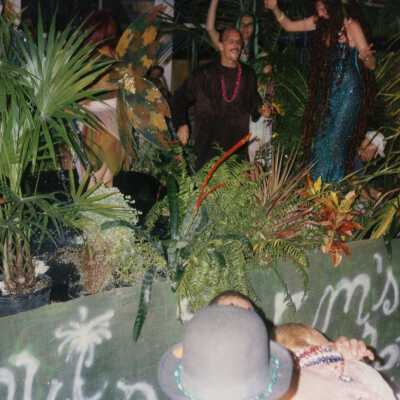 A float in the parade.