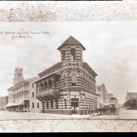 Hotel Jefferson and First National Bank, Key West, Fla