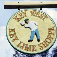 Key West Key Lime Shoppe Sign