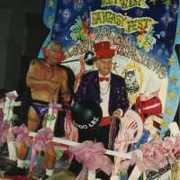 A float in the parade.