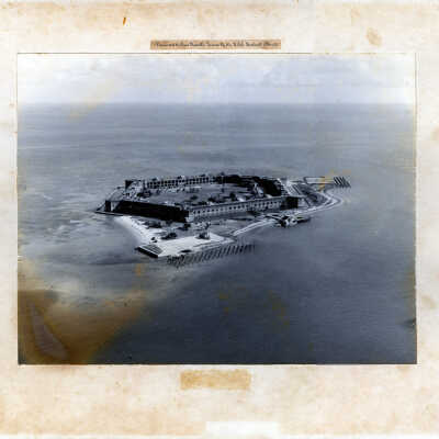 Aerial View of Fort Jefferson