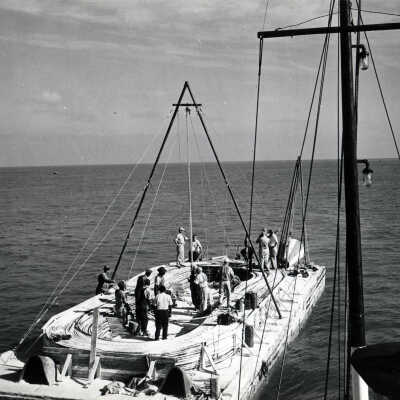 Lord Kelvin cable-laying barge