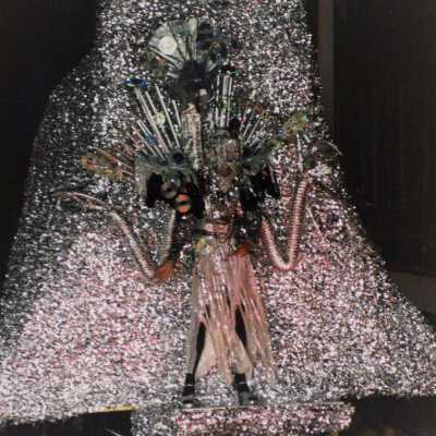 A float in the parade.