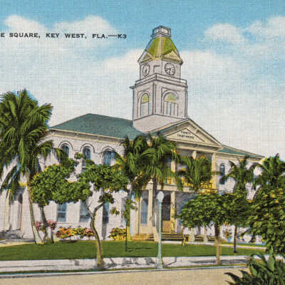 Court House Square, Key West, Fla.