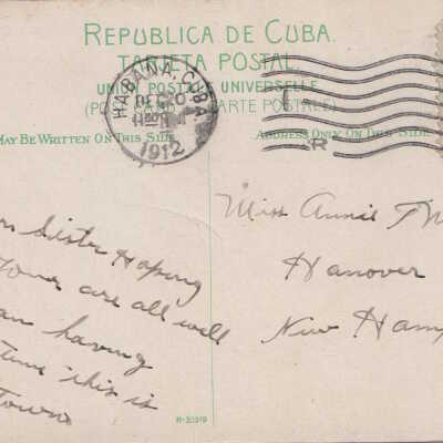 The Last Plunge of the MAINE, Havana, Cuba: © Key West Art & Historical Society