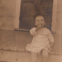 Child on steps