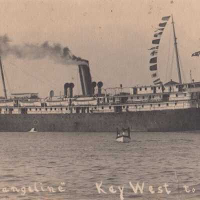 The leased ship "Evangeline": Copyright: © Key West Art & Historical Society; Origformat: Print-Photographic