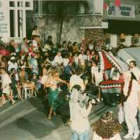 A float in the parade.