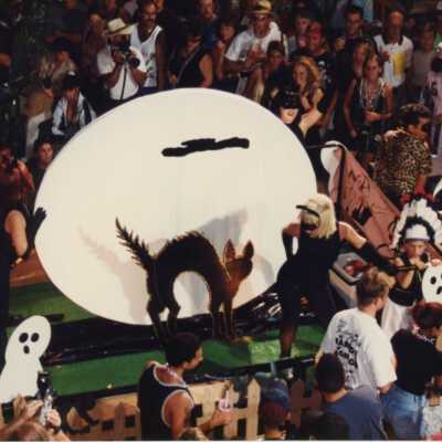 Fantasy Fest parade.