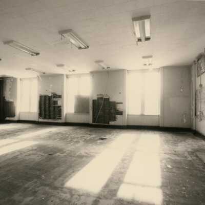 A galley on the second floor.