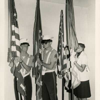 Military Personnel at St. Paul's Church