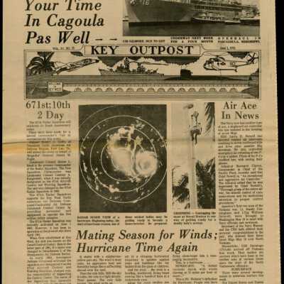 'Key Outpost' Newspaper: Copyright: @ Key West Art & Historical Society; Origformat: Print-Photographic