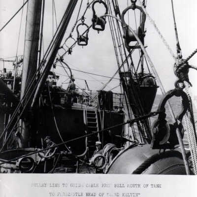Lord Kelvin cable-laying barge