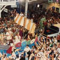 A float in the parade.