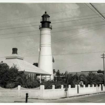 Key West Lighthouse and Keeper's Quarters: Copyright: @ Key West Art & Historical Society; Origformat: Print-Photographic