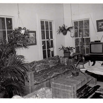 Interior of Liz Birmingham's home