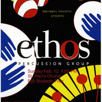 'Ethos' Impromptu Classical Concerts Poster