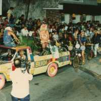 A float in the parade.