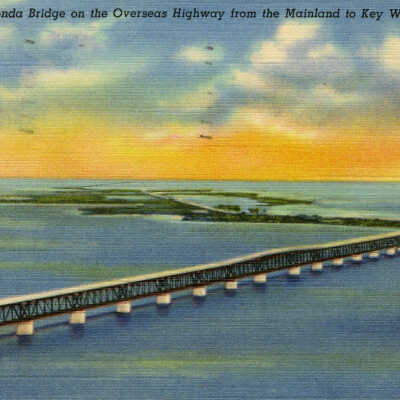 Bahia Honda Bridge on the Overseas Highway