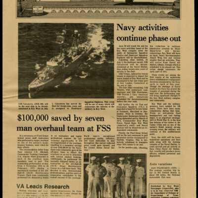 'Key Outpost' Newspaper: Copyright: @ Key West Art & Historical Society; Origformat: Print-Photographic