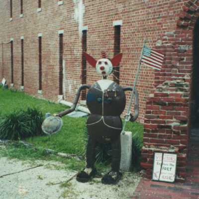 Sculpture at East Martello: Copyright: © Key West Art & Historical Society; Origformat: Print-Photographic