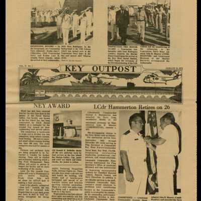 'Key Outpost' Newspaper: Copyright: @ Key West Art & Historical Society; Origformat: Print-Photographic
