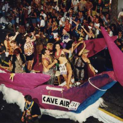Float number 34 in the parade.