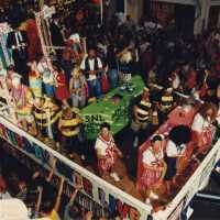 Float in the parade.