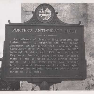 Memorial - Porter's Anti-Pirate Fleet
