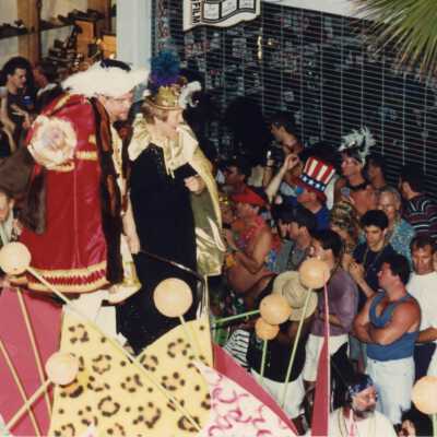 Fantasy Fest parade.