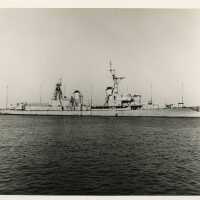 A Navy ship