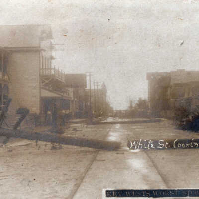 Hurricane Damage on White Street