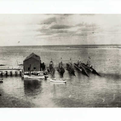 Submarines at Fort Jefferson