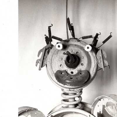 Stanley Papio metal statue: Copyright: © Key West Art & Historical Society; Origformat: Print-Photographic