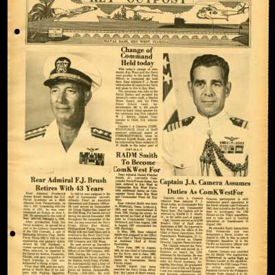 'Key Outpost' Newspaper: Copyright: @ Key West Art & Historical Society; Origformat: Print-Photographic