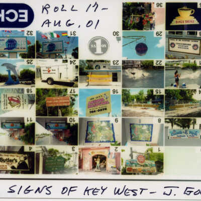 Key West Images Contact Sheet - Roll 17