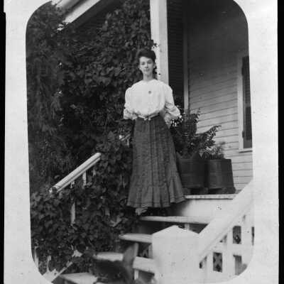 Jennie Bethel at the Key West Lighthouse