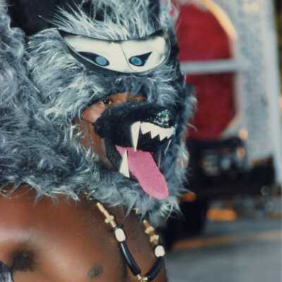 Unknown man dressed up.