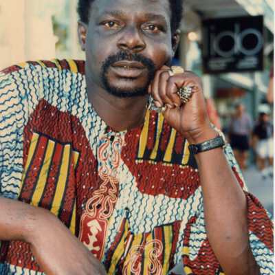 Unknown man dressed up.