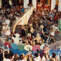A float in the parade.